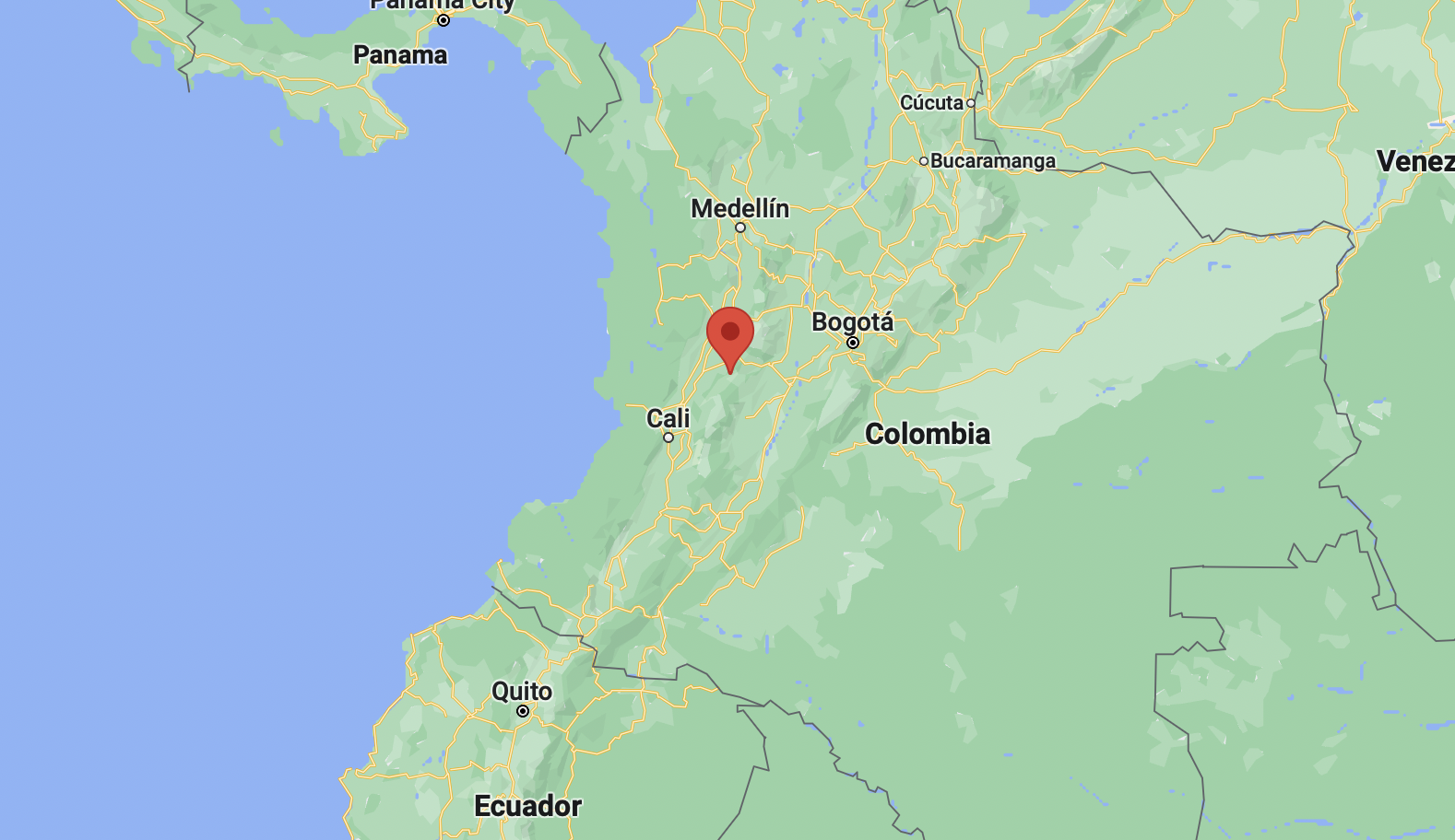 Maps Colombie