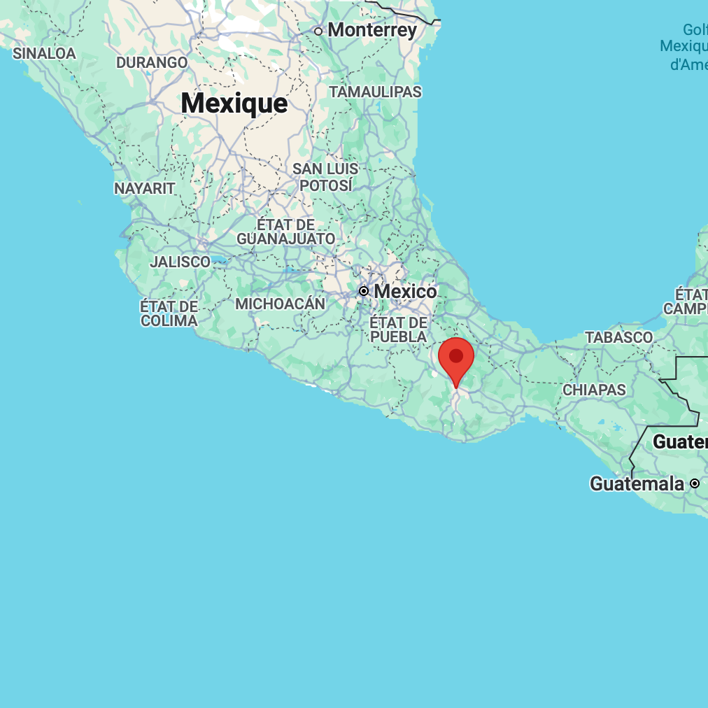 Carte Mexique