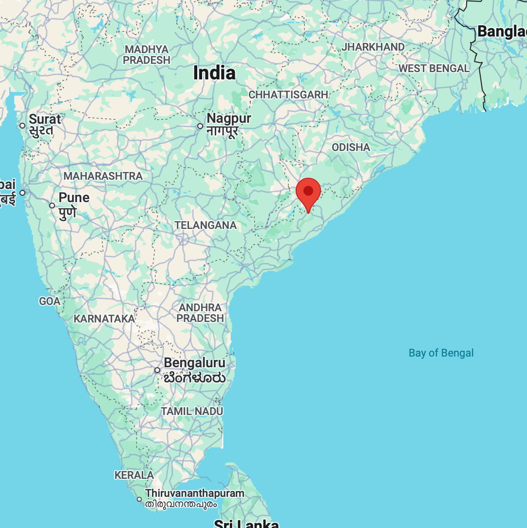 Map Araku