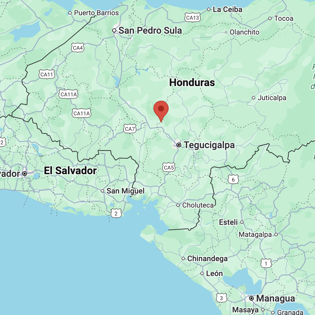honduras maps