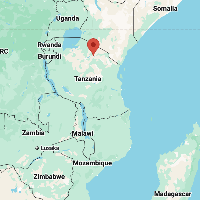Tanzanie Acacia Hills Map